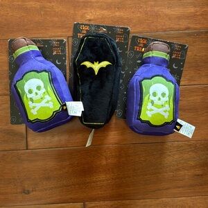 NWT Lick or Treat Lot of 3 Halloween Dog Toys